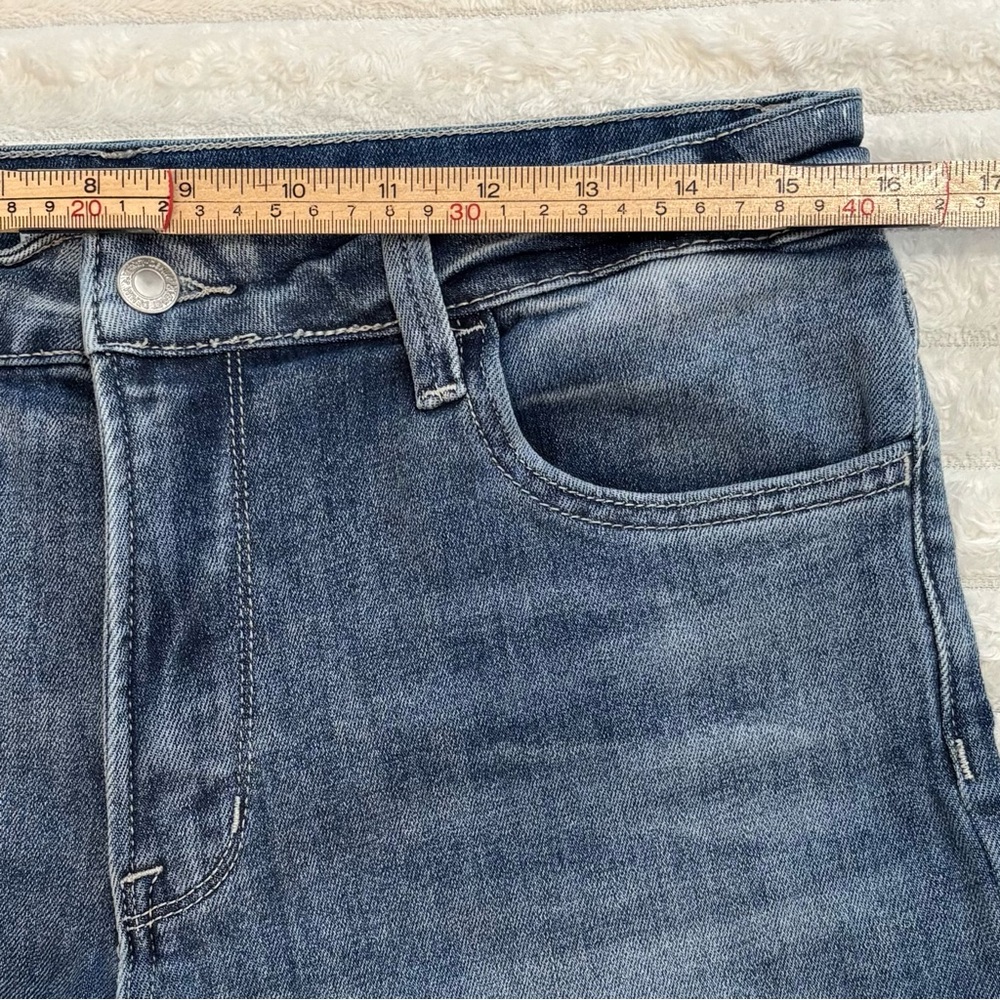 VERVET Belle Flare Jeans High Rise Size 30 Stretch Denim - Picture 7 of 11